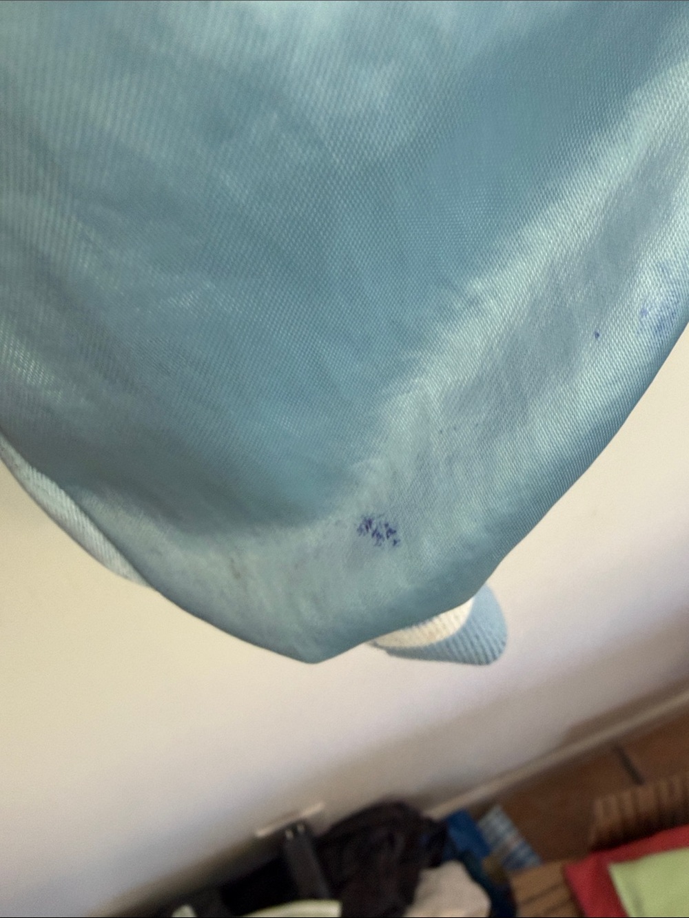 Pepsi Girls fun Light Blue Satin Jacket with White Trim Vintage style - Picture 9 of 9